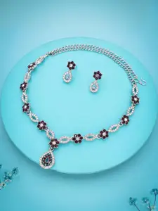 Anouk Gold-Plated Earring & Necklace Set