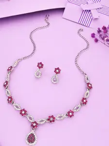 Anouk NA 2 Necklace Set With matching Pair Of Earrings
