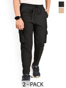 BAESD Boys Pack Of 2 Mid-Rise Cargos