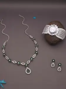 Anouk Gold-Plated Bracelet & Necklace Set