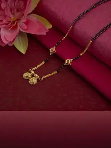 Ramdev Art Fashion Jwellery Gold-Plated Brass Necklace