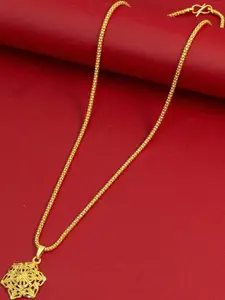 Ramdev Art Fashion Jwellery Gold-Plated Brass Necklace