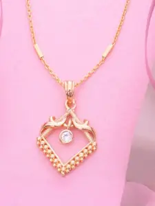 Ramdev Art Fashion Jwellery Gold-Plated Brass Necklace