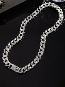 StyleCast x Revolte Silver-Plated Minimal Necklace