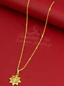 Ramdev Art Fashion Jwellery Gold-Plated Brass Necklace