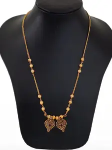 Ramdev Art Fashion Jwellery Gold-Plated Brass Necklace