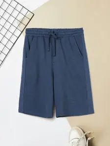 max Boys Solid Regular Fit Shorts