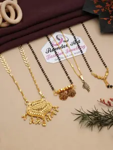 Ramdev Art Fashion Jwellery Gold-Plated Brass Necklace