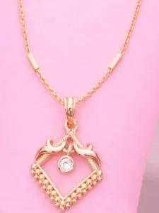 Ramdev Art Fashion Jwellery Gold-Plated Brass Necklace