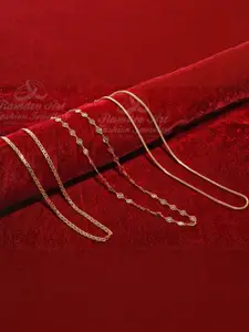 Ramdev Art Fashion Jwellery Gold-Plated Brass Necklace