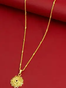 Ramdev Art Fashion Jwellery Gold-Plated Brass Necklace