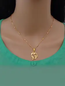 Ramdev Art Fashion Jwellery Gold-Plated Brass Necklace