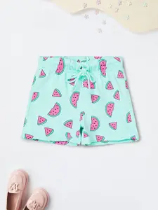 max Girls Conversational Printed Shorts