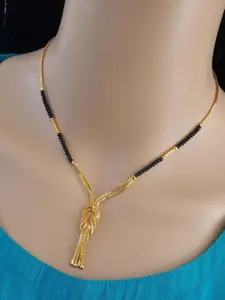 Ramdev Art Fashion Jwellery Gold-Plated Brass Necklace