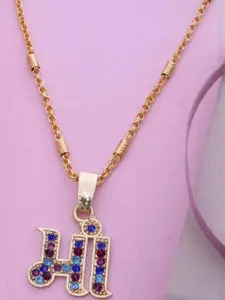 Ramdev Art Fashion Jwellery Gold-Plated Brass Necklace