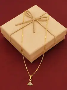 Ramdev Art Fashion Jwellery Gold-Plated Brass Necklace