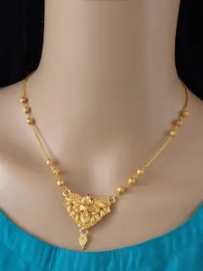 Ramdev Art Fashion Jwellery Gold-Plated Brass Necklace