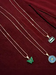 Ramdev Art Fashion Jwellery Gold-Plated Brass Necklace