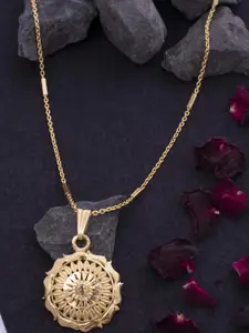 Ramdev Art Fashion Jwellery Gold-Plated Brass Necklace