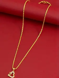 Ramdev Art Fashion Jwellery Gold-Plated Brass Necklace