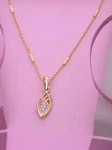 Ramdev Art Fashion Jwellery Gold-Plated Brass Necklace