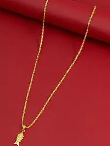 Ramdev Art Fashion Jwellery Gold-Plated Brass Necklace