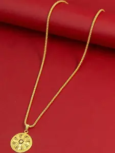 Ramdev Art Fashion Jwellery Gold-Plated Brass Necklace