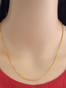 Ramdev Art Fashion Jwellery Gold-Plated Brass Necklace