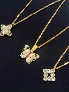 Ramdev Art Fashion Jwellery Gold-Plated Brass Necklace