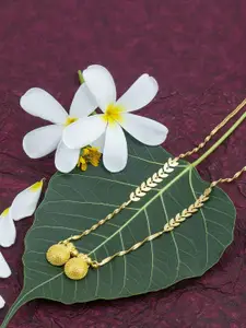 Ramdev Art Fashion Jwellery Gold-Plated Brass Necklace