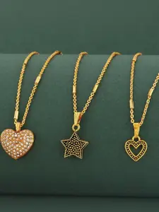 Ramdev Art Fashion Jwellery Gold-Plated Brass Necklace