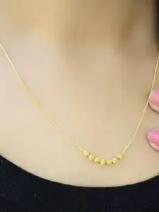 Ramdev Art Fashion Jwellery Gold-Plated Brass Necklace