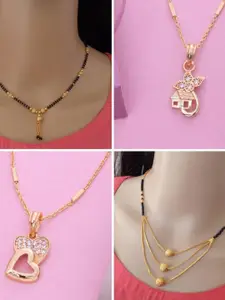 Ramdev Art Fashion Jwellery Gold-Plated Brass Necklace