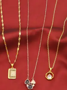 Ramdev Art Fashion Jwellery Gold-Plated Brass Necklace