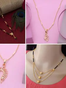 Ramdev Art Fashion Jwellery Gold-Plated Brass Necklace