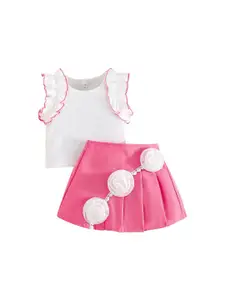 StyleCast x Revolte Girls Top with Skirt