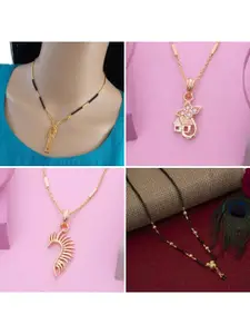 Ramdev Art Fashion Jwellery Gold-Plated Brass Necklace