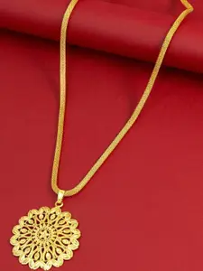 Ramdev Art Fashion Jwellery Gold-Plated Brass Necklace