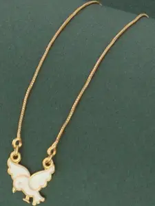 Ramdev Art Fashion Jwellery Gold-Plated Brass Necklace