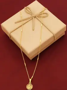 Ramdev Art Fashion Jwellery Gold-Plated Brass Necklace