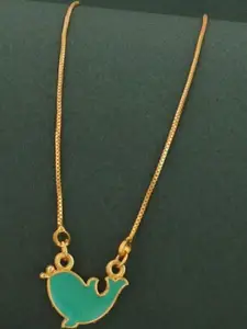 Ramdev Art Fashion Jwellery Gold-Plated Brass Necklace