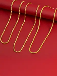 Ramdev Art Fashion Jwellery Gold-Plated Brass Necklace