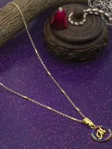 Ramdev Art Fashion Jwellery Gold-Plated Brass Necklace