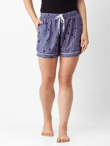 ETC Women Printed Lounge Shorts