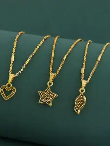 Ramdev Art Fashion Jwellery Gold-Plated Brass Necklace