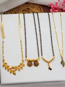 Ramdev Art Fashion Jwellery Gold-Plated Brass Necklace