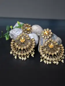 FASHION EMPIRE Circular Chandbalis Earrings