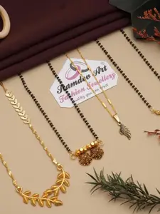 Ramdev Art Fashion Jwellery Gold-Plated Brass Necklace