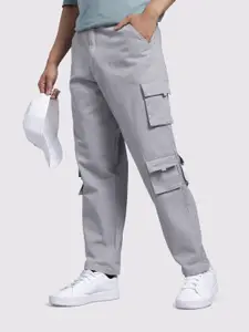 The Roadster Life Co. Men Pure Cotton Relaxed Fit  Cargos