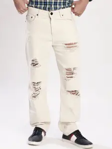 Bene Kleed Men Relaxed Fit Mid-Rise Mildly Distressed Jeans